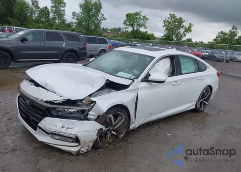 2019 Honda Accord Sport 2.0T из США, поврежденный, VIN 1HGCV2F32KA015898